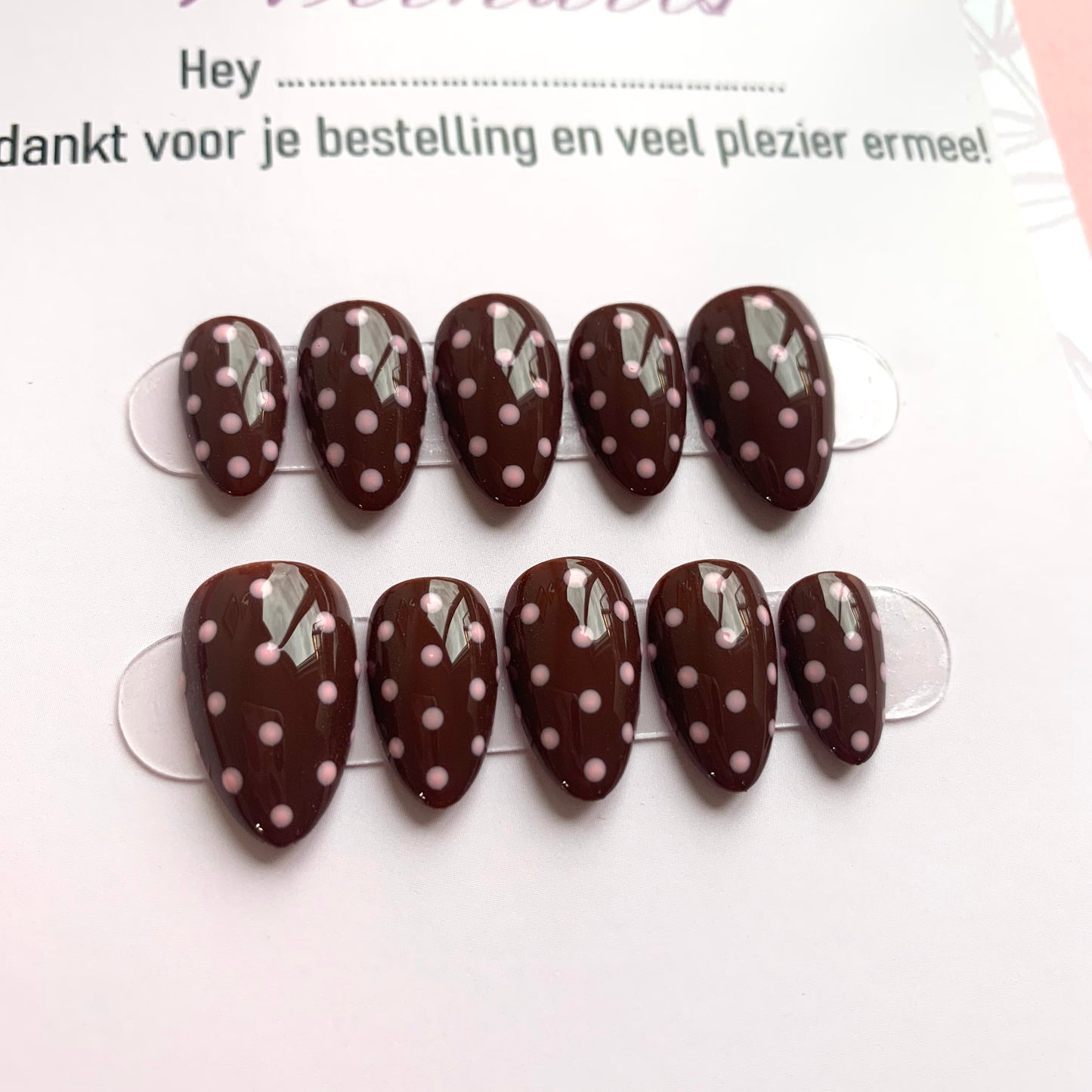 Dotted brown