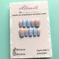 Plaided blue